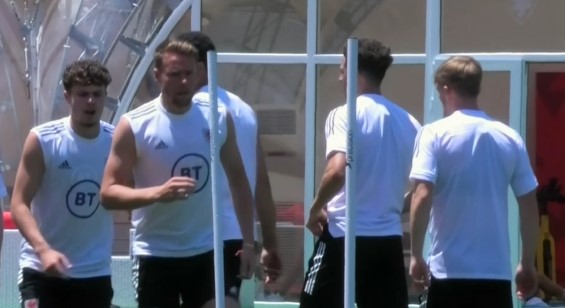 Bale and Ramsey absent as Wales train for Italy clash