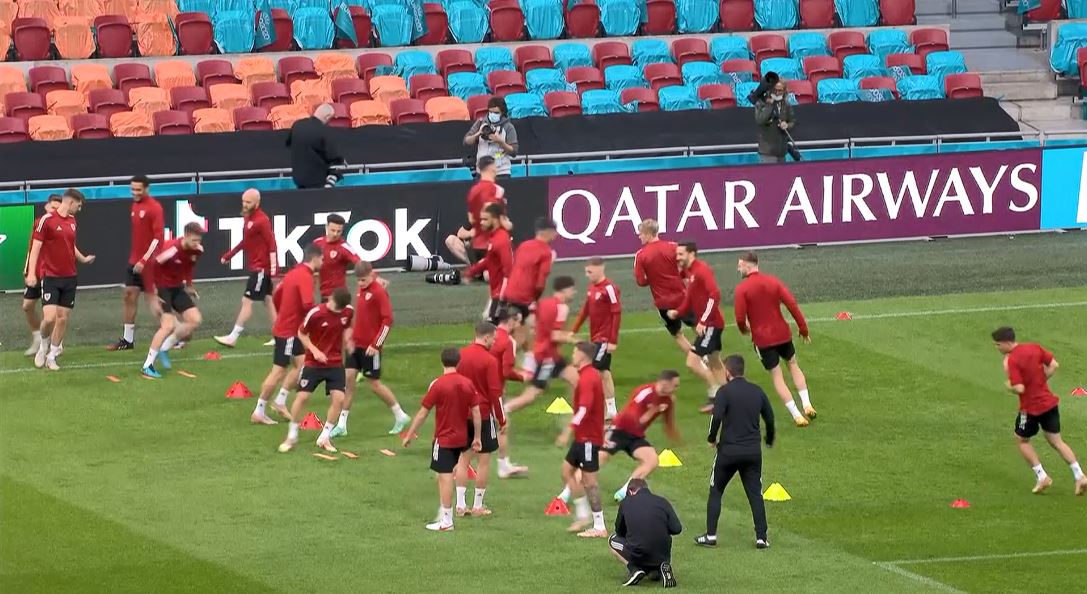 Wales ready for round of 16 tie against Denmark