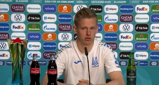 Zinchenko explains reason behind goal celebration