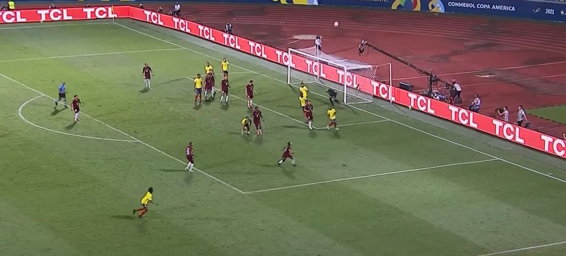 10-man Colombia hold Venezuela to 0-0 draw