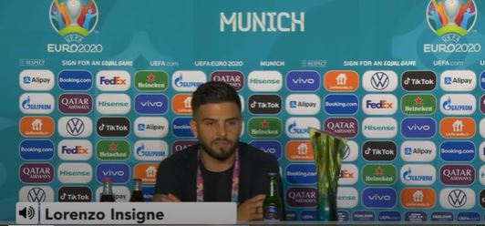 I'm having a lot of fun, says Insigne