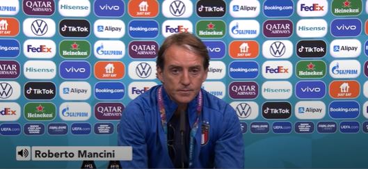 Very unfair to have few Italian fans at semi final v Spain, says Mancini