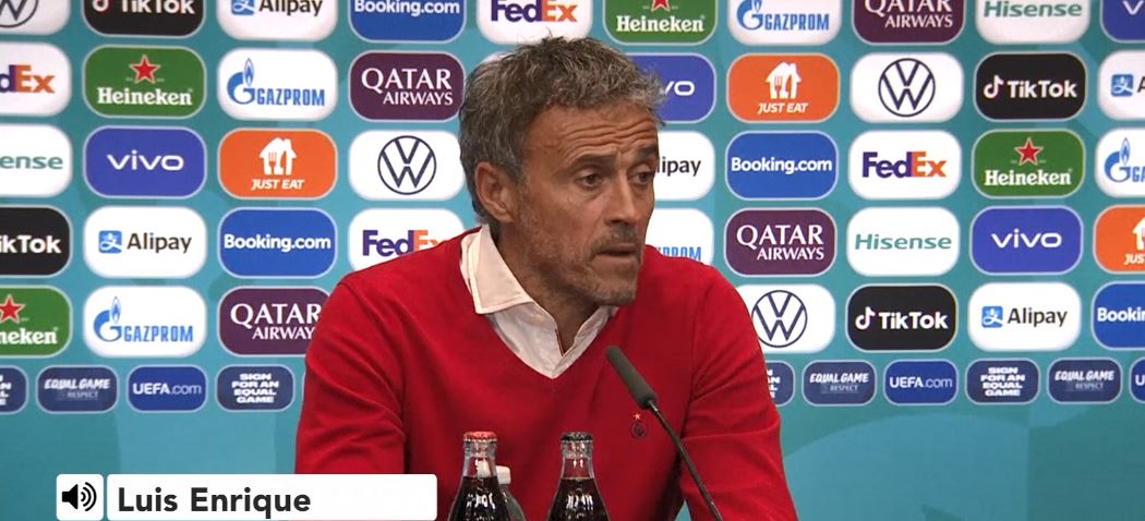 'Not a sad night for me' - Enrique on Spain's loss