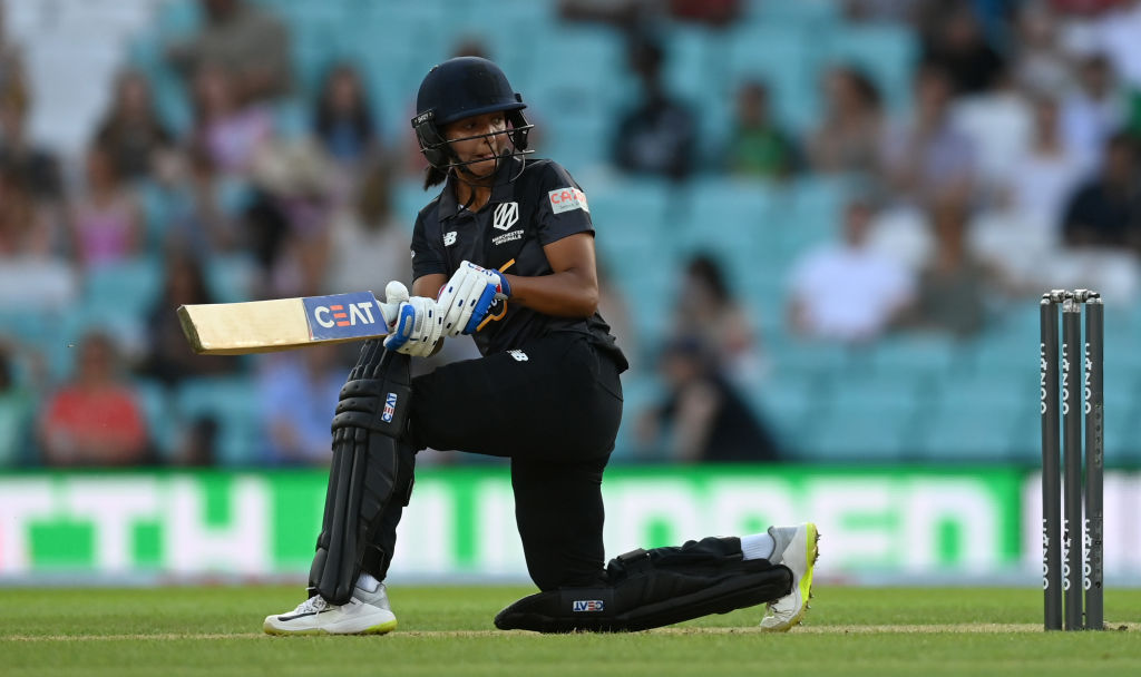 4 4 4 . 4! Kaur lights up The Hundred