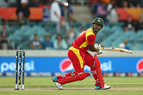 Chakabva's 6 sixes vs BAN in 3rd T20I