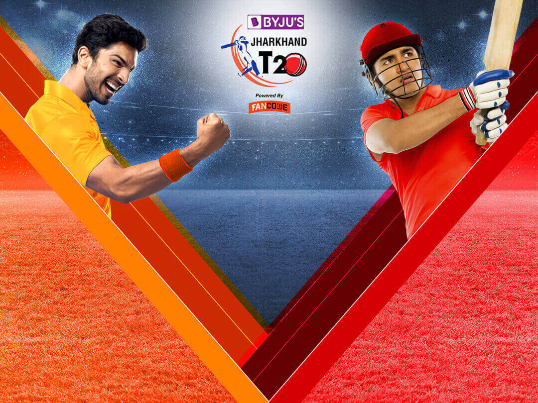 Match #23 - t20 of byju's jharkhand t20, 2021: dhanbad dynamos vs jamshedpur jugglers banner