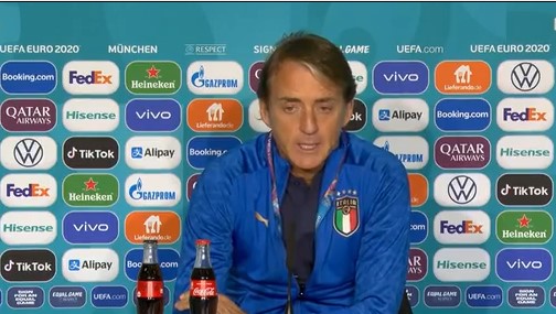 Mancini hoping for full strength Belgium in QF