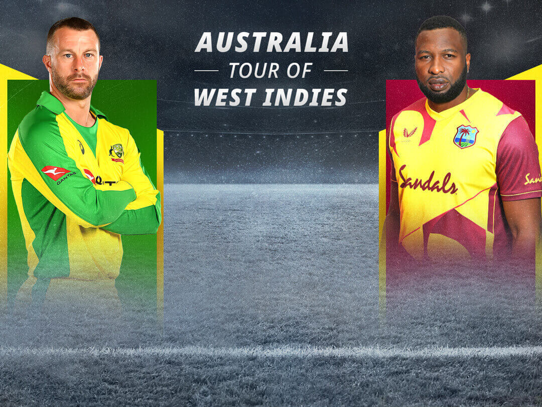 Match #7 - odi of australia tour of west indies, 2021: west indies vs australia banner