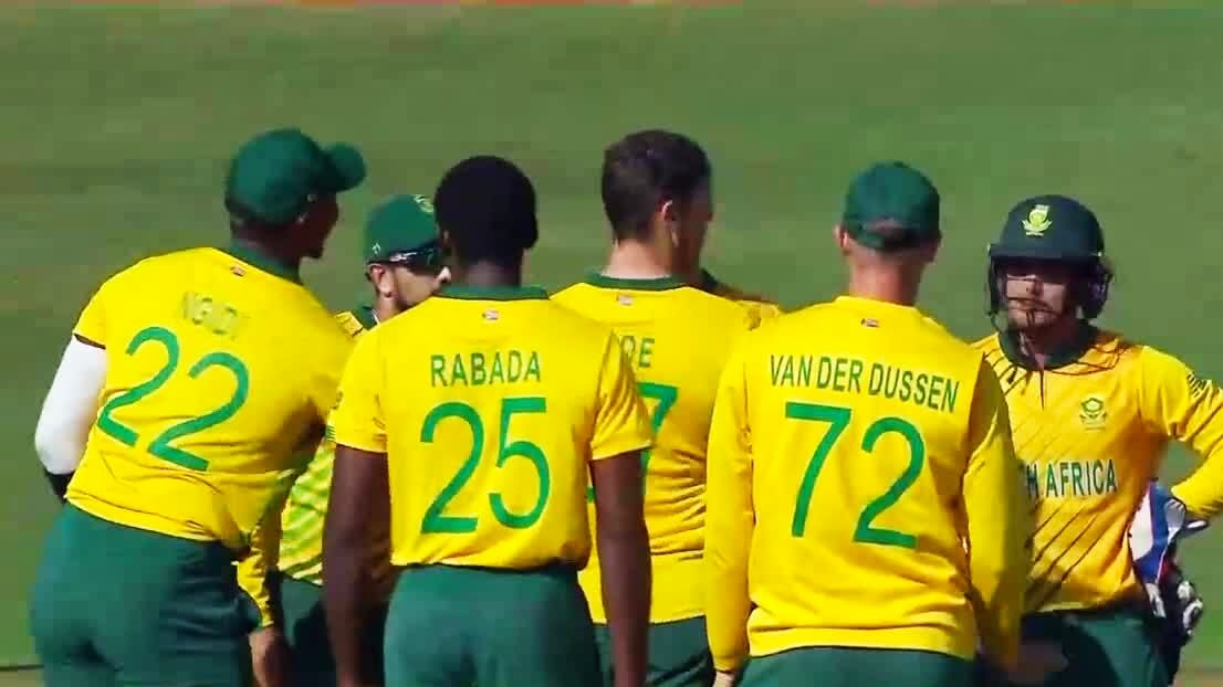 1st T20I: Ngidi, Shamsi lead SA to 33-run win vs IRE