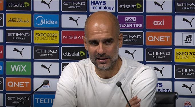 Guardiola praises Jesus' positive attitude after Manchester City's 5-0 win