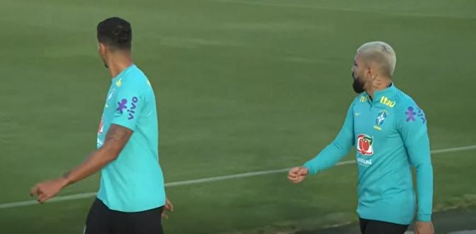 Tite's Brazil trains ahead of World Cup qualifier against Chile