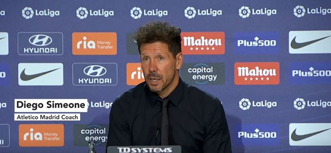Simeone - 'We need a striker' despite being top of La Liga