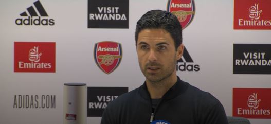 We're missing 9 players, it's really challenging, says Arteta