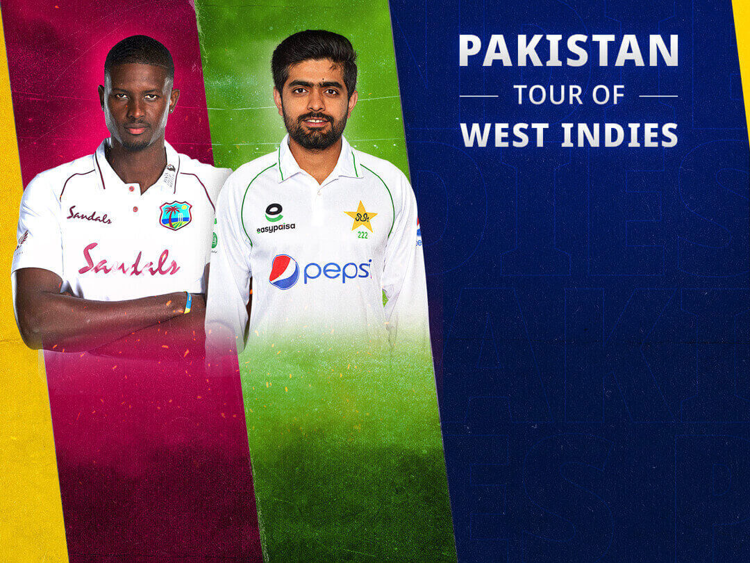Match #1 - t20 of pakistan tour of west indies, 2021: west indies vs pakistan banner