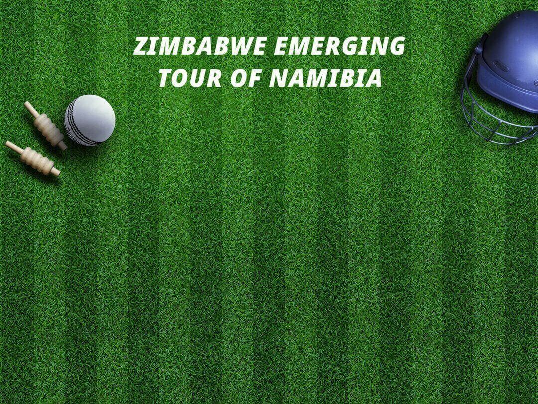 2nd unofficial t20 of zimbabwe emerging tour of namibia, 2021: namibia vs zimbabwe emerging banner