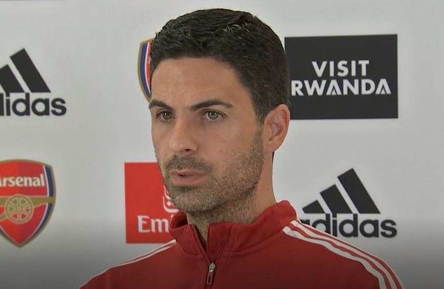 'There is no other aim than to be with the top clubs' - Arteta