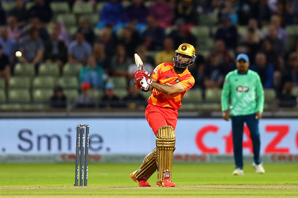 6 6 6! Moeen smashes three sixes in a row