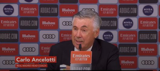 Ancelotti not sad after 5-game winning run comes to an end