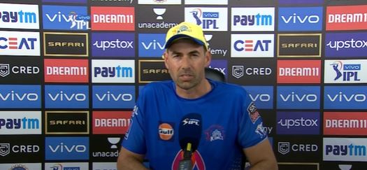 Fleming and Jayawardene's reaction after CSK beat MI