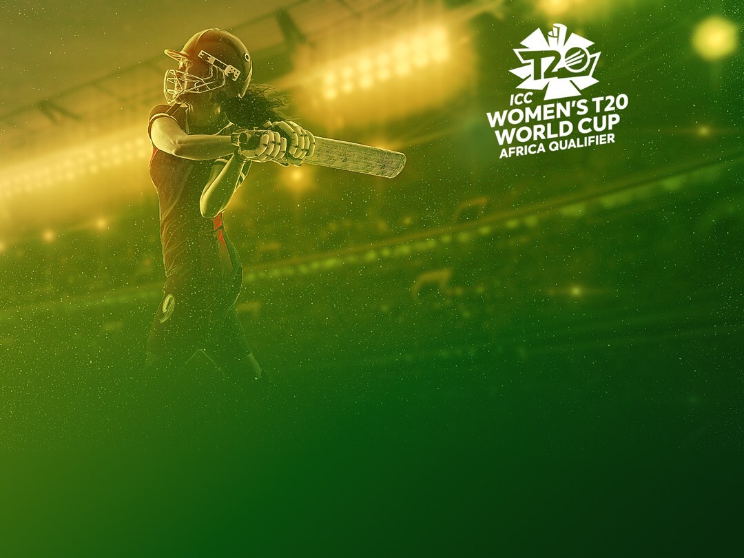 Match 5 of icc women's world twenty20 africa qualifier, 2021: tanzania women vs zimbabwe women banner