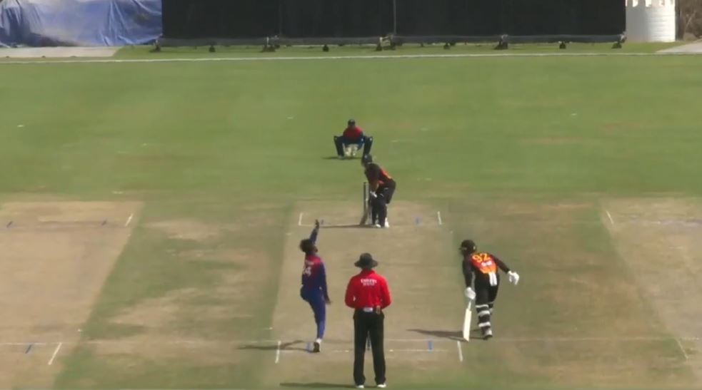 1st ODI: NEP beat PNG in a dramatic win by 2 wickets