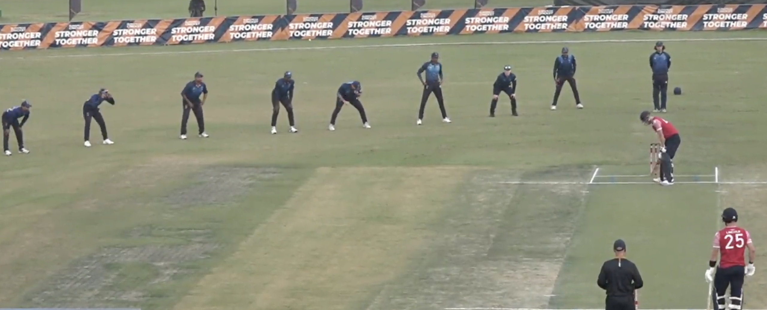 WOW! 8 Slips in a T10 game