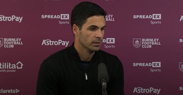 "A hard-fought victory" - Arteta on 1-0 win over Burnley