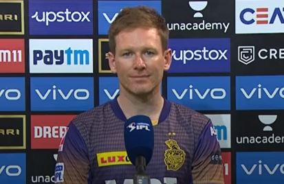 Morgan and Hesson's reaction as KKR beat RCB