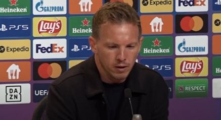 "Bayern are greedy for success" - Nagelsmann