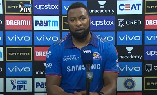 Pollard and Bishnoi's reaction as MI beat KXIP