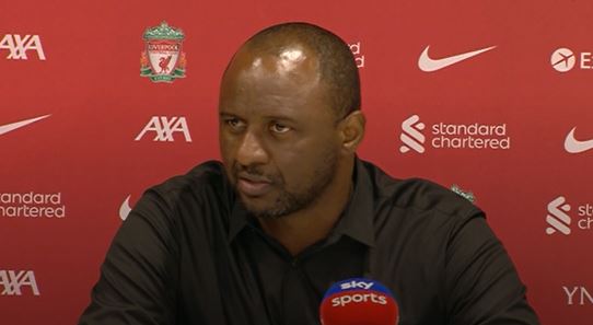 Vieira critical of Palace after 3-0 defeat