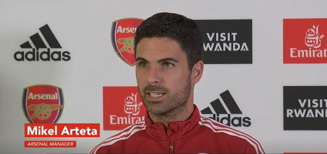 "We will not find another Vieira" Arteta ahead of Palace game