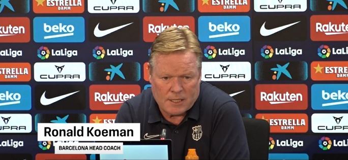 ”There’s a chance Aguero could be in the squad” Koeman