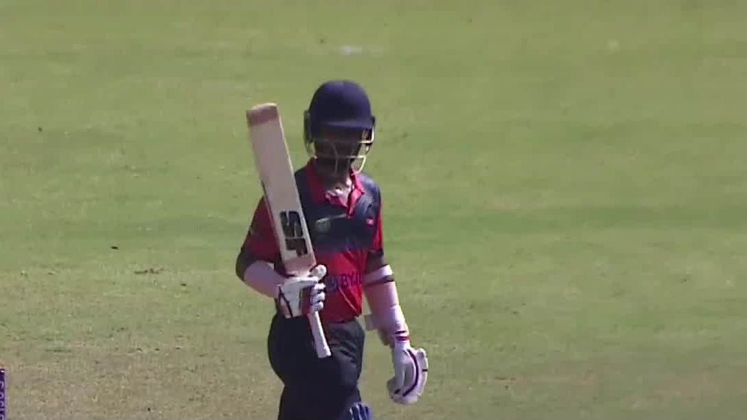 Siddhesh's match-winning 100 vs VCA Blue