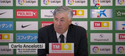 The game is not over until the final whistle, says Ancelotti
