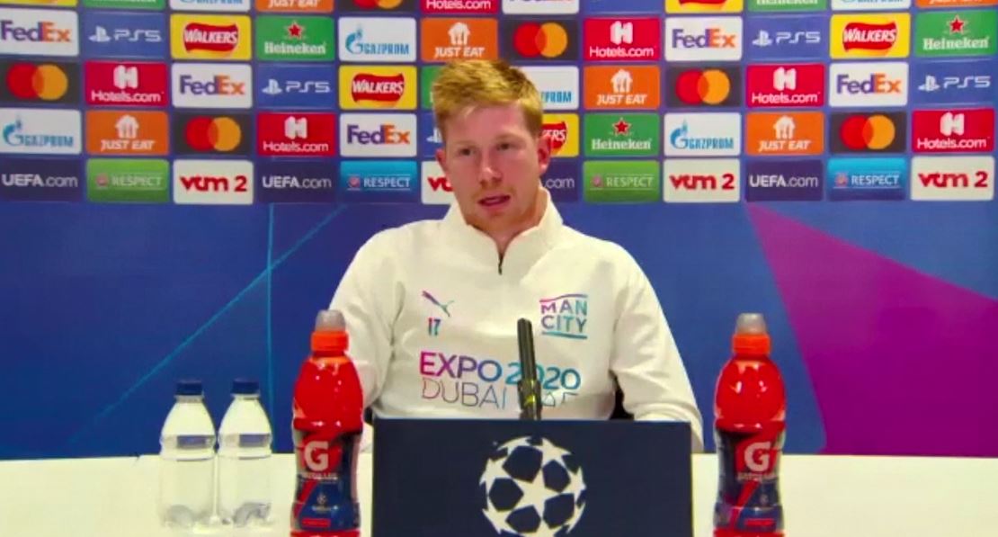 De Bruyne feeling stronger as he returns to Belgium for Club Brugge test