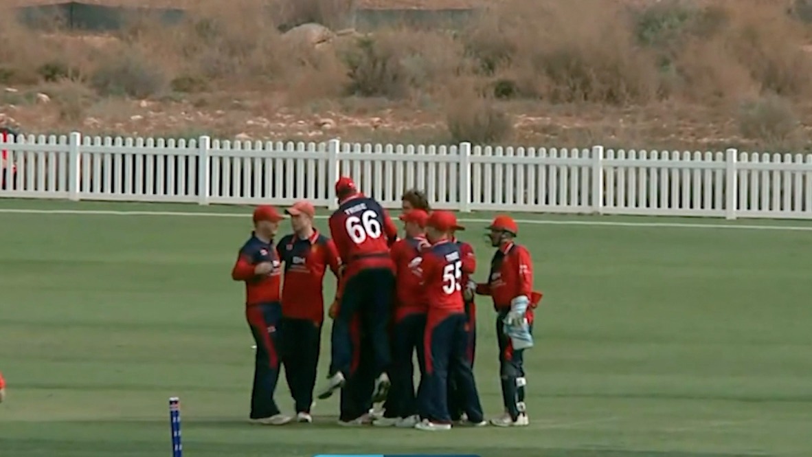 ICC Europe T20 WCQ, M5: DEN vs JER – Match Highlights