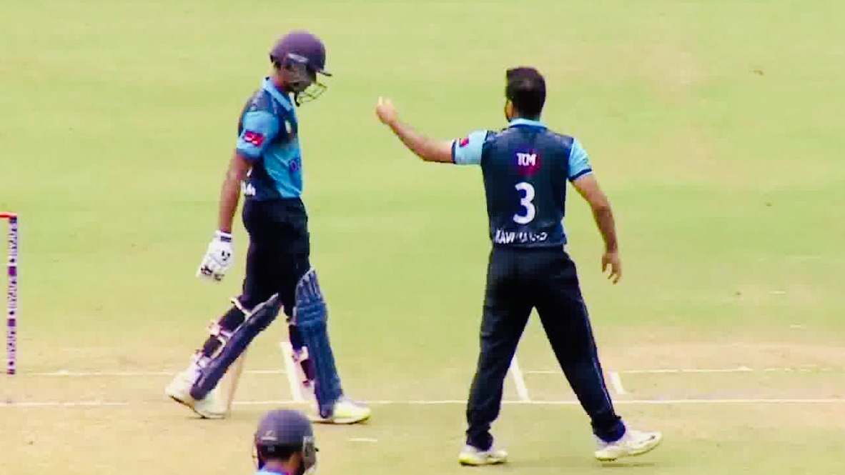 Sky Blue beat VCA Blue by 7 wickets (VJD method)