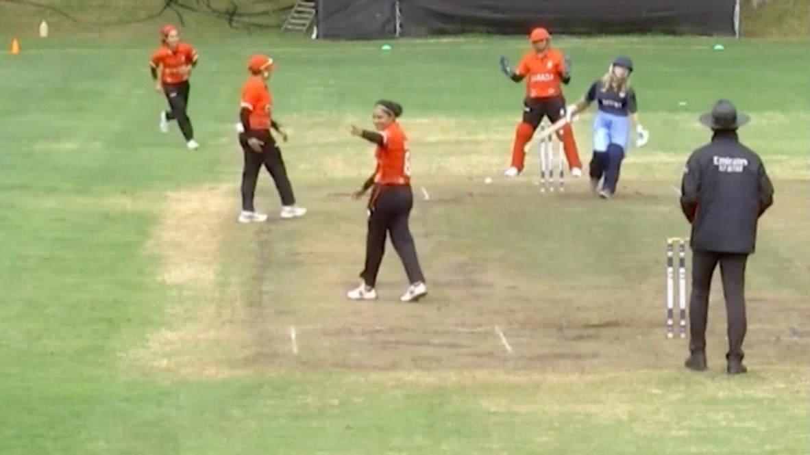 ICC Americas Women’s T20 WCQ, M7: ARG-W vs CAN-W – Match Highlights