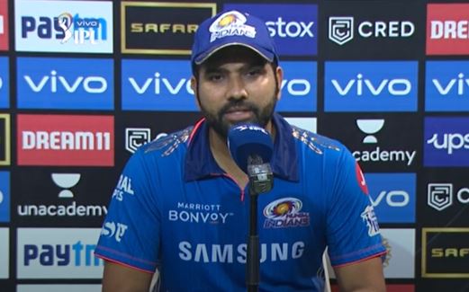 Rohit and Nabi’s reactions as MI beat SRH