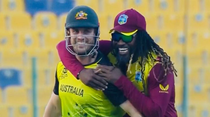 Gayle's unique celebration after dismissing Marsh
