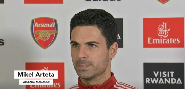 Arteta 'confident' ahead of Liverpool clash