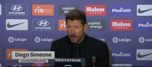 Today we saw same old Griezmann, says Simeone