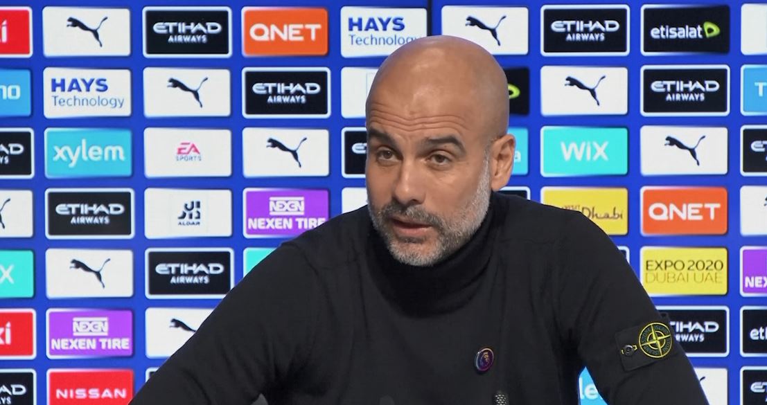 "I'm so glad for him" - Guardiola as Sterling rediscovers scoring form