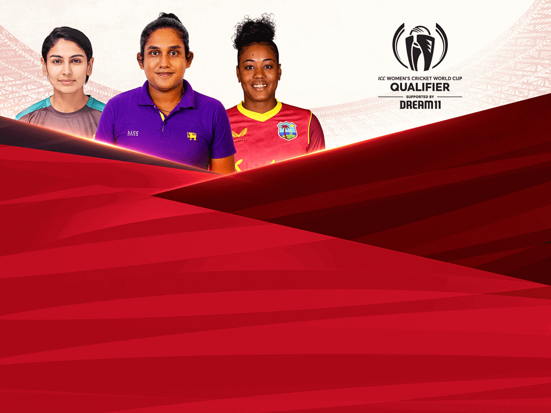 Match 8 of icc women's world cup qualifier, 2021: ireland women vs netherlands women banner