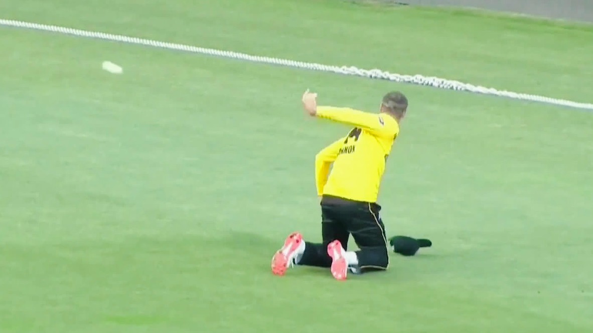 Substitute Gannon takes a spectacular catch