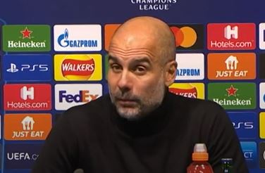 "A really top performance by Man City" - Guardiola
