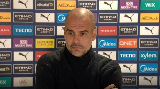 Guardiola: "No time to recover for the players."