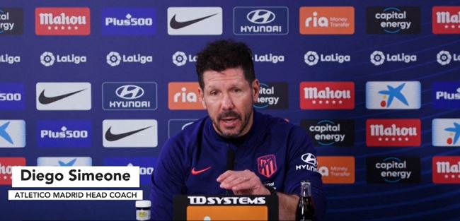 Simeone expecting "hard" game against Sevilla