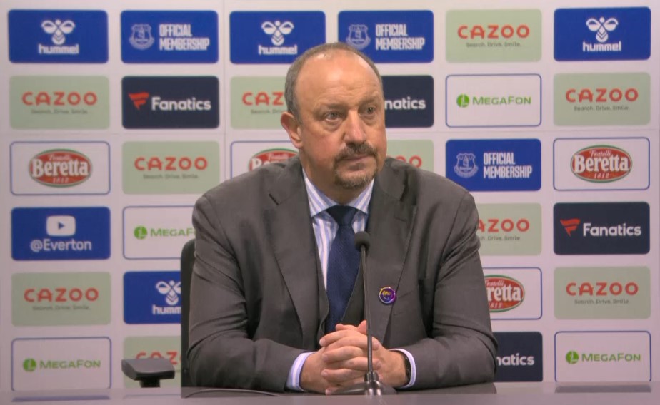 Benitez praises Everton 'character' after comeback win against Arsenal